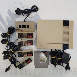 Console NES Nintendo Entertainment System 4 Pad Four Score Pal A Super Mario - Imagen 1 de 13