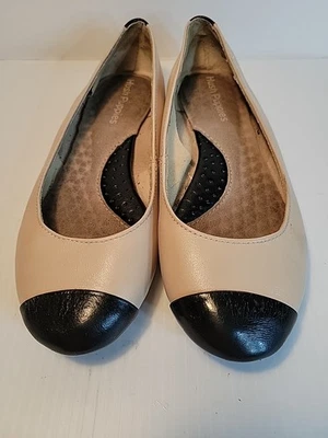  Женские балетки Hush Puppies размер 6 М бежевый черный носок. - Изображение 1 из 4