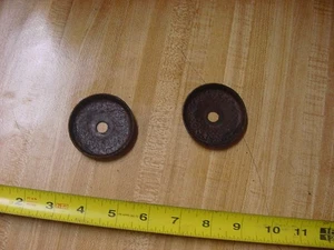 67-69 CHEVY CHEVELLE CAMARO NOVA GTO INNER FENDER HARDWARE LARGE WASHERS SET PR - Picture 1 of 4