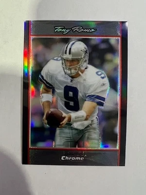 2007 Bowman Chrome #BC115 Tony Romo Refractors - Image 1 of 3