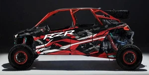 Decal Graphic Kit Vinyl Wraps UTV 2025+ Polaris RZR PRO Ultimate 4 Door D1 - Bild 1 von 2