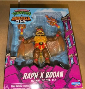 TMNT x Godzilla Playmates Raphael Rodan Teenage Mutant Ninja Turtles 5"  - Bild 1 von 10