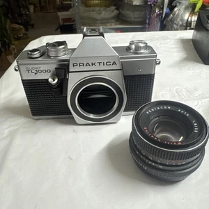 Praktica Super TL-1000 Analog Spiegelreflexkameras Mit Ein Objektiv - Bild 1 von 7