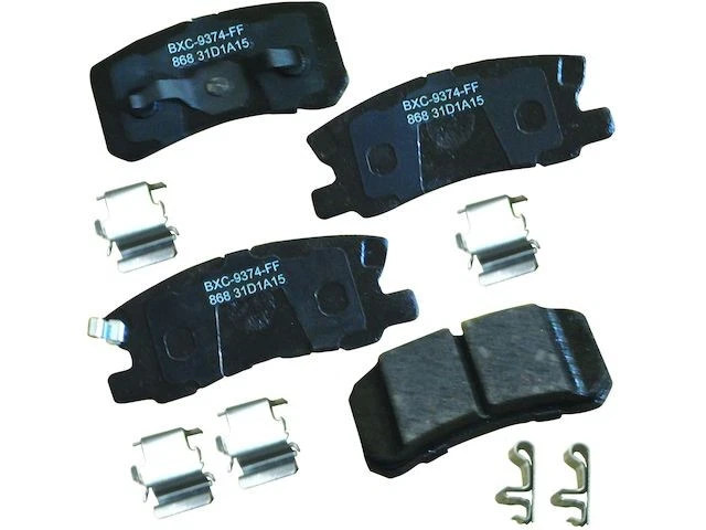 Juego de pastillas de freno traseras para Dodge Avenger 2008-2014 2009 2010 2011 2012 2013 QM785XC Foto 1 de 1