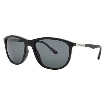 Gafas de sol para hombre Emporio Armani gris oscuro ovaladas EA4201 500187 58 EA4201 500187 58 Foto 1 de 4