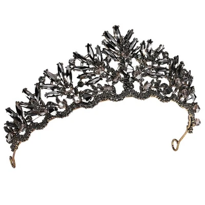  Couronne Mariée Bijoux Pour Cheveux Diadème En Strass De Mariage - Photo 1/4