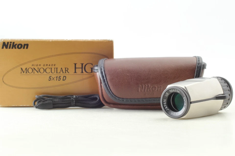 [Top MINT in Box] Nikon MONOCULAR 5x15 9° High Grade Compact Telescope JAPAN - Image 1 of 4