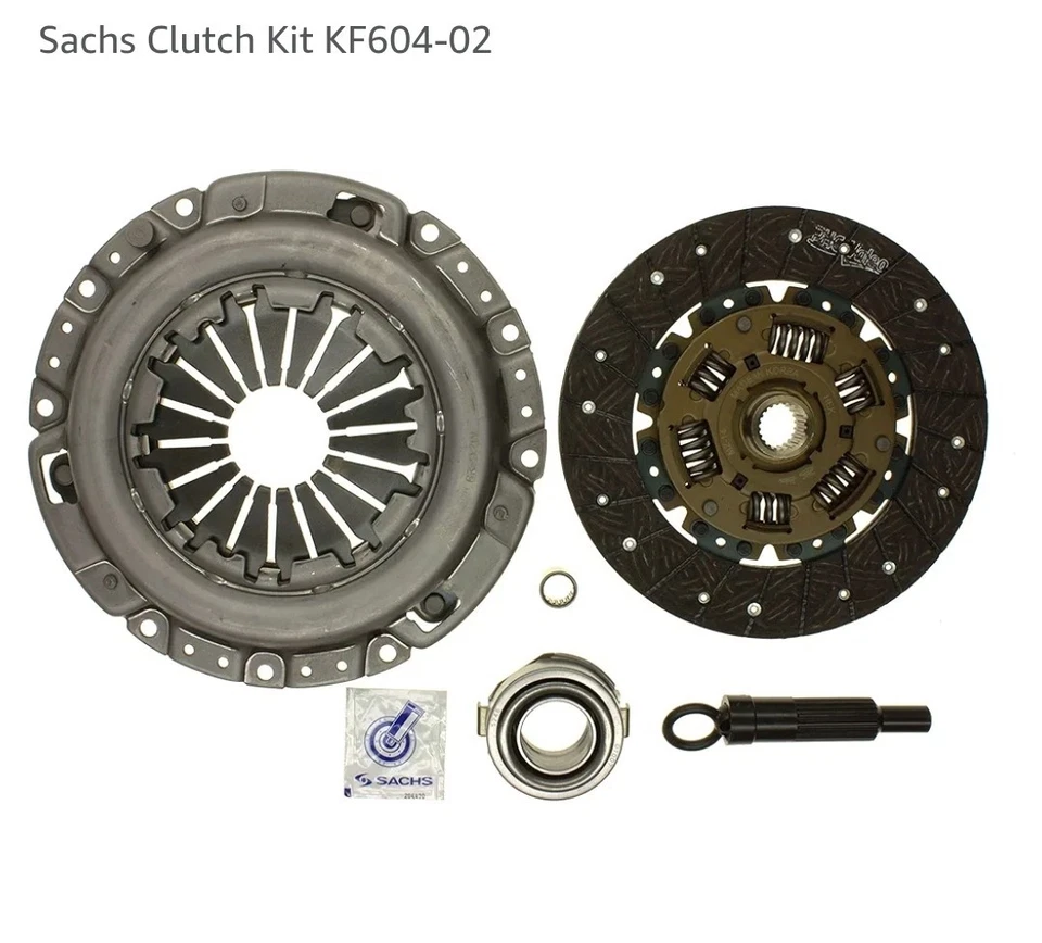Комплект муфты коробки передач натуральный ZF KF604-02 подходит 83-84 Mazda RX-7 - Изображение 1 из 4