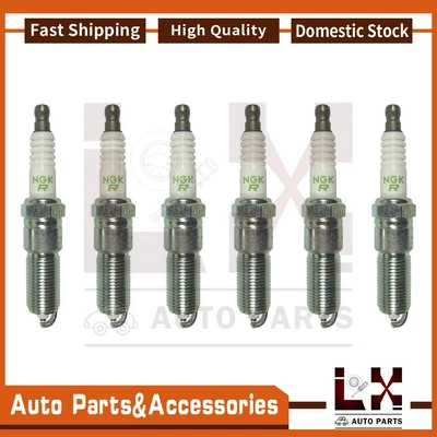 Plugue de estacionamento NGK 6 compatível com 2008-2010 Dodge Avenger 2001-2007 Dodge Caravan - Imagem 1 de 3