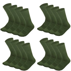 Venta al por mayor Calcetines militares verdes del ejército para hombre Combate Trekking Senderismo Talla 10-13,13-15 - Imagen 1 de 3