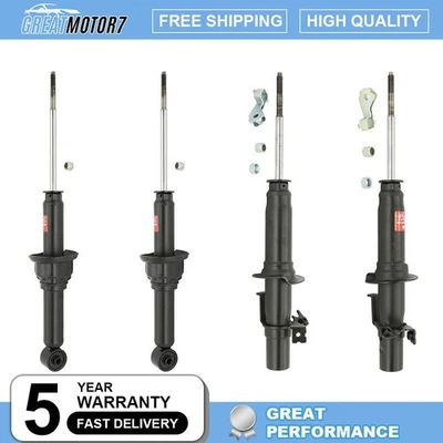 Conjunto de puntales de suspensión delantera trasera KYB para Honda CRX Civic 1988 Foto 1 de 4