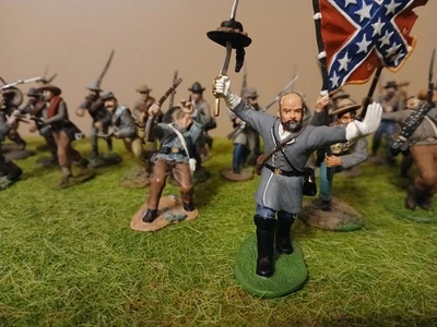 Soldados de juguete de la guerra civil W. Britain Lewis Armistead #096 1L Foto 1 de 4