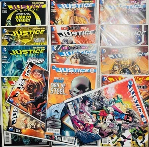 Justice League Neu 52 Ausgaben 36 - 45 Dark Seid War 1-10 16 Lot Sehr guter Zustand - Bild 1 von 1