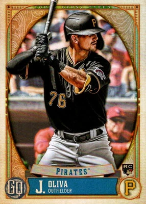 2021 Topps Gypsy Queen Gallery jared Oliva Rookie Pittsburgh Pirates #138 - Image 1 of 2