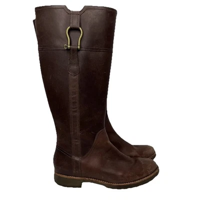 Sperry Top Sider Boots Women’s Brown Size 8.5 M Knee High Riding Leather - Image 1 of 4