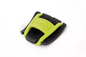 Schnürsenkelverschluss Bracks Schnürsenkelclips, Paar schwarz / Limette Keep Your shoe Schnürsenkel gebunden - Bild 1 von 5
