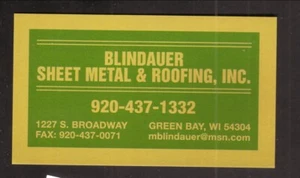 Hoja de metal Blindauer Green Bay Packers 2023 Pocket Schedule - Imagen 1 de 2