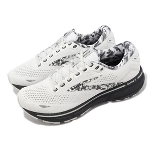 Brooks Ghost 15 White Ebony Oyster Snow Camo Women Running Shoes 1203801B-149