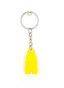 3d Printed 1.25" Yellow Plastic Game Character Keychain Fidget Toy NEW - Picture 1 of 2