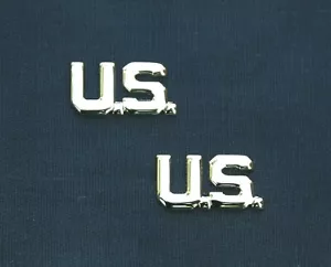 US AIR FORCE USAF OFFIZIER US-KRAGENABZEICHEN; SPIEGELOBERFLÄCHE - Bild 1 von 1