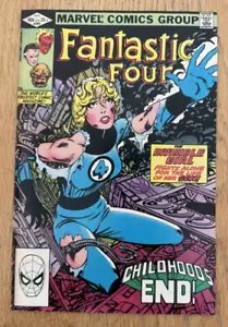 Marvel Fantastic Four #245 1982 First App Adult Franklin Richards Key Issue VF+ - Imagen 1 de 3