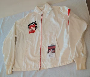 TIM RICHMOND DAVEY ALLISON Autographed DUAL Signed 80s Winston Jacket NASCAR JSA - Picture 1 of 3