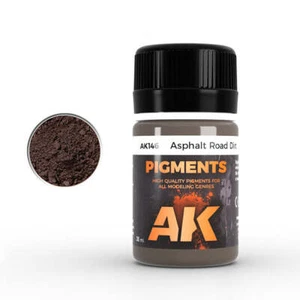 AK Interactive AK146 pigmento de suciedad de carretera asfalto 35 ml - EE. UU. - Imagen 1 de 1