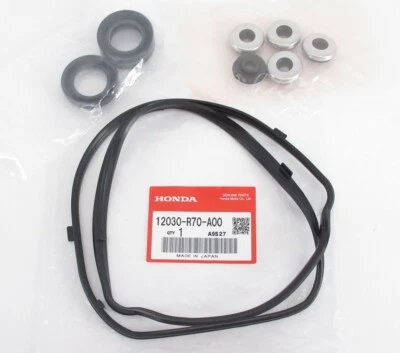 Juego de juntas de cubierta de válvula delantera originales OEM Honda Acura 12030-R70-A00 Foto 1 de 4