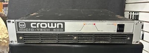 Crown Micro-Tech 600 Stereo Endstufe - Bild 1 von 12