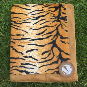 Animal Print Throw Blanket - Tiger Faux Fur - Picture 1 of 1