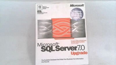 MICROSOFT X03-99941 SQL Server 7.0 Upgrade - SQL SERVER INTRO, 2 CD con LLAVE Foto 1 de 4