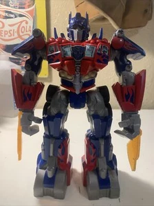 Transformers Optimus Prime Power Bot Action Figure Light Up Talking Hasbro 2009 - Picture 1 of 7