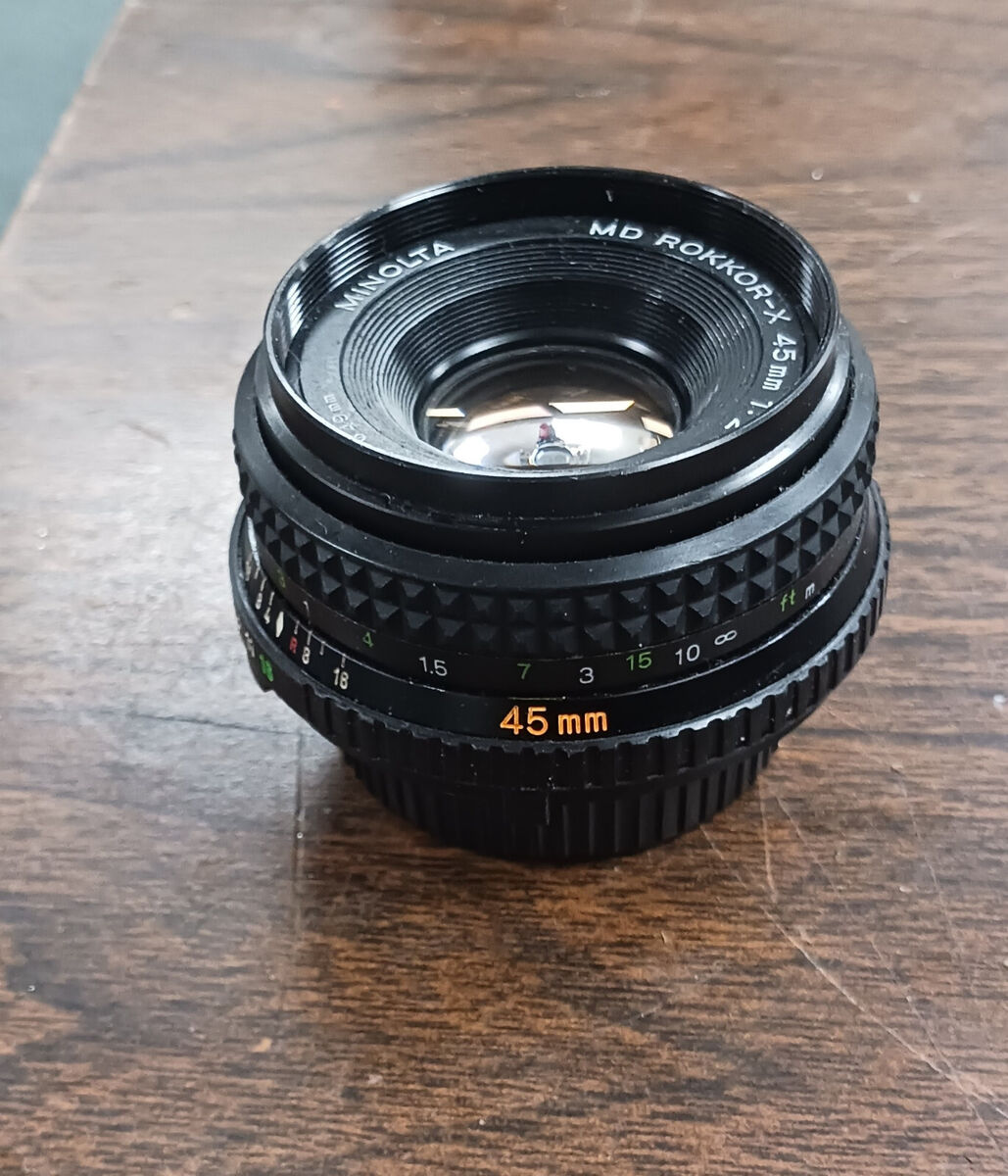 Minolta MD 45mm Focal Camera Lenses for sale | eBay Minolta MD 45mm Focal Camera Lenses for sale | eBay