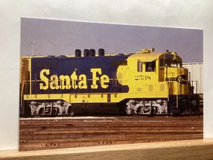 Santa Fe CF7 #2538: (1974) - 3 1/2”x 5 1/2” Postcard - Picture 1 of 3