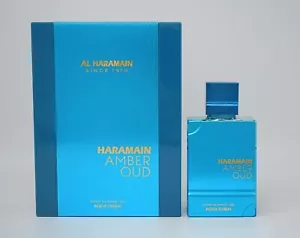 Al Haramain Amber Oud Aqua Dubai Men Extrait de Parfum Sp 2.5oz - Picture 1 of 1