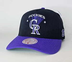 Mitchell & Ness x Topps Colorado Rockies All Star Pro Pinch Snapback Hat - Picture 1 of 5