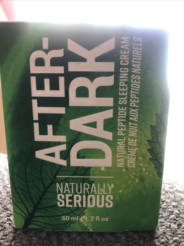 Naturally Serious After-dark Natural Peptide Sleeping Cream 50ml 1.7oz