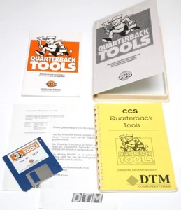 Software CCS QUARTERBACK TOOLS para Amiga en inglés. Manuales inglés y alemán - Imagen 1 de 6