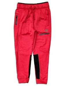 Russell Boys Red & Black Athletic 2 Pocket Jogger Pants Sweats - Picture 1 of 1