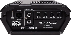 ZTH-1225.1D Zeus Theta Amplificatore Audio per Auto Compatto Monocanale (Argento) - Cl... - Foto 1 di 12