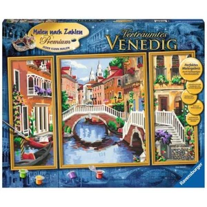Ravensburger Malen nach Zahlen Verträumtes Venedig | MnZ Malset ab 14 Jahre - Bild 1 von 2