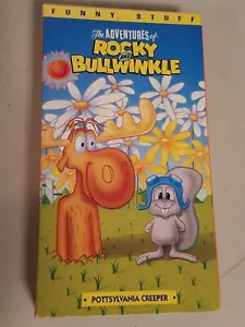 The Adventures of Rocky Bullwinkle - Vol. 9: Pottsylvania Creeper (VHS, 1992) - Foto 1 di 3