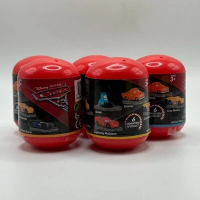 5X Disney Pixar Cars Zuru One Character Per Blind Capsule Lightning McQueen  - Image 1 of 2