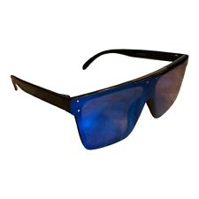 Colorado Prime style Sunglasses Like Deion Sanders Glasses mirrored Square BLUE
