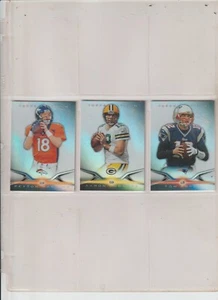 2014 TOPPS PLATINUM FOOTBALL COMPLETE 100-CARD HAND COLLATED SET W/ NO ROOKIES - Picture 1 of 1