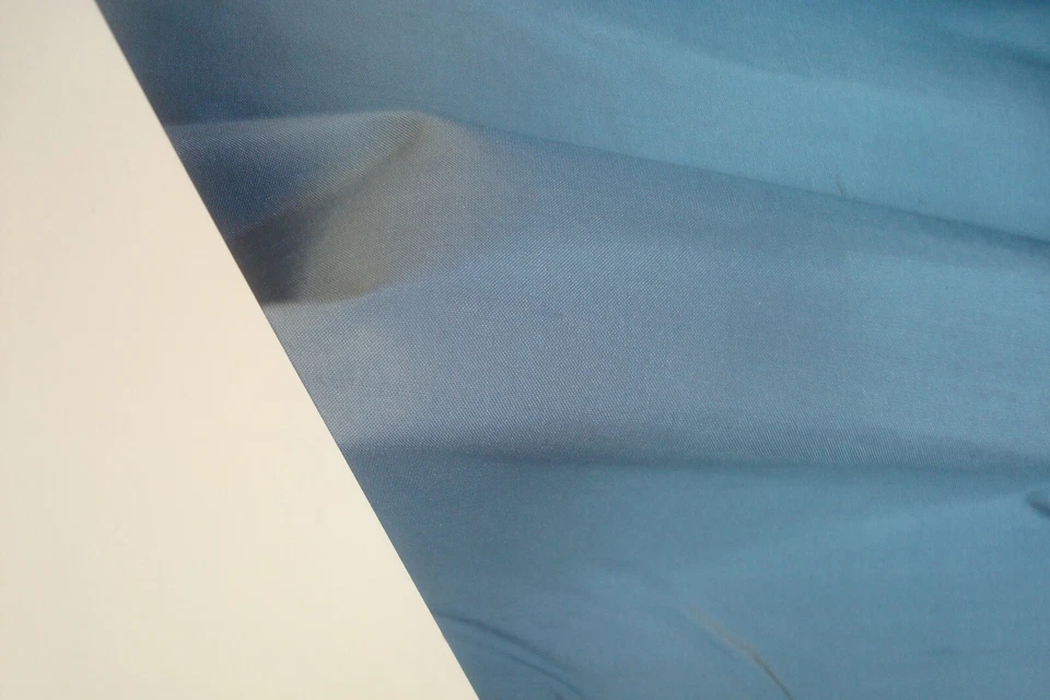 1 of 8 yds Kravet 100% SILK Fabric Pavillon Federal Blue 8486 Drapery 54"w BTY - Image 1 of 4