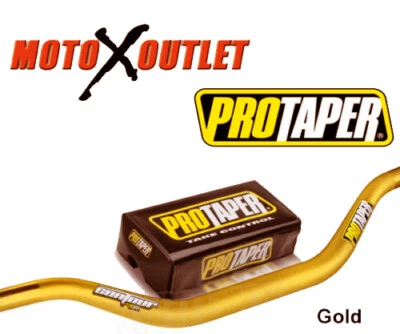 PRO TAPER MX CONTOUR HANDLEBARS 1 1/8 Inch ATV PROTAPER HANDLE BARS CR KX YZ RM - Image 1 of 3