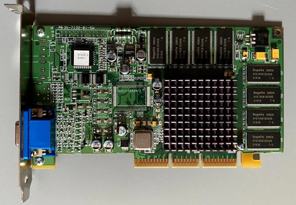 Vintage Retro ATI Technologies Radeon 7200 64MB Video Card - Image 1 of 4