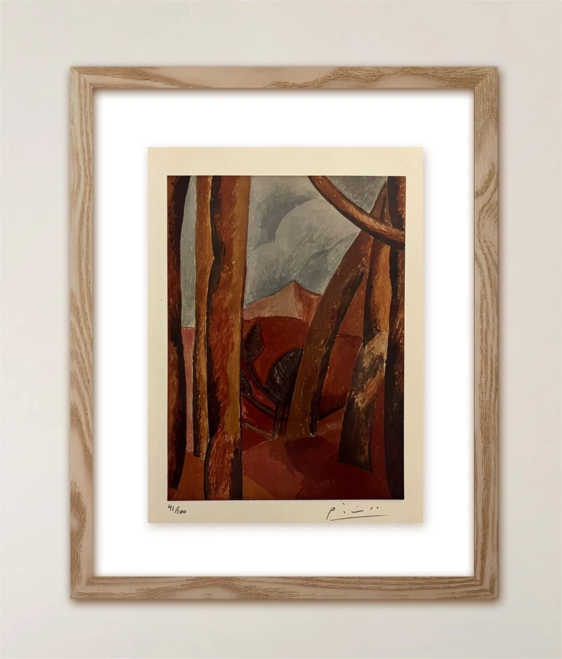 Pablo Picasso, impresión original firmada con certificado de autenticidad y valoración de $3.500. Foto 1 de 4