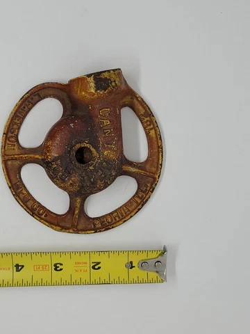 Vintage L.R. Nelson MFG Co 4" Garden Sprinkler Watering Nozzle Peoria Illinois Cover